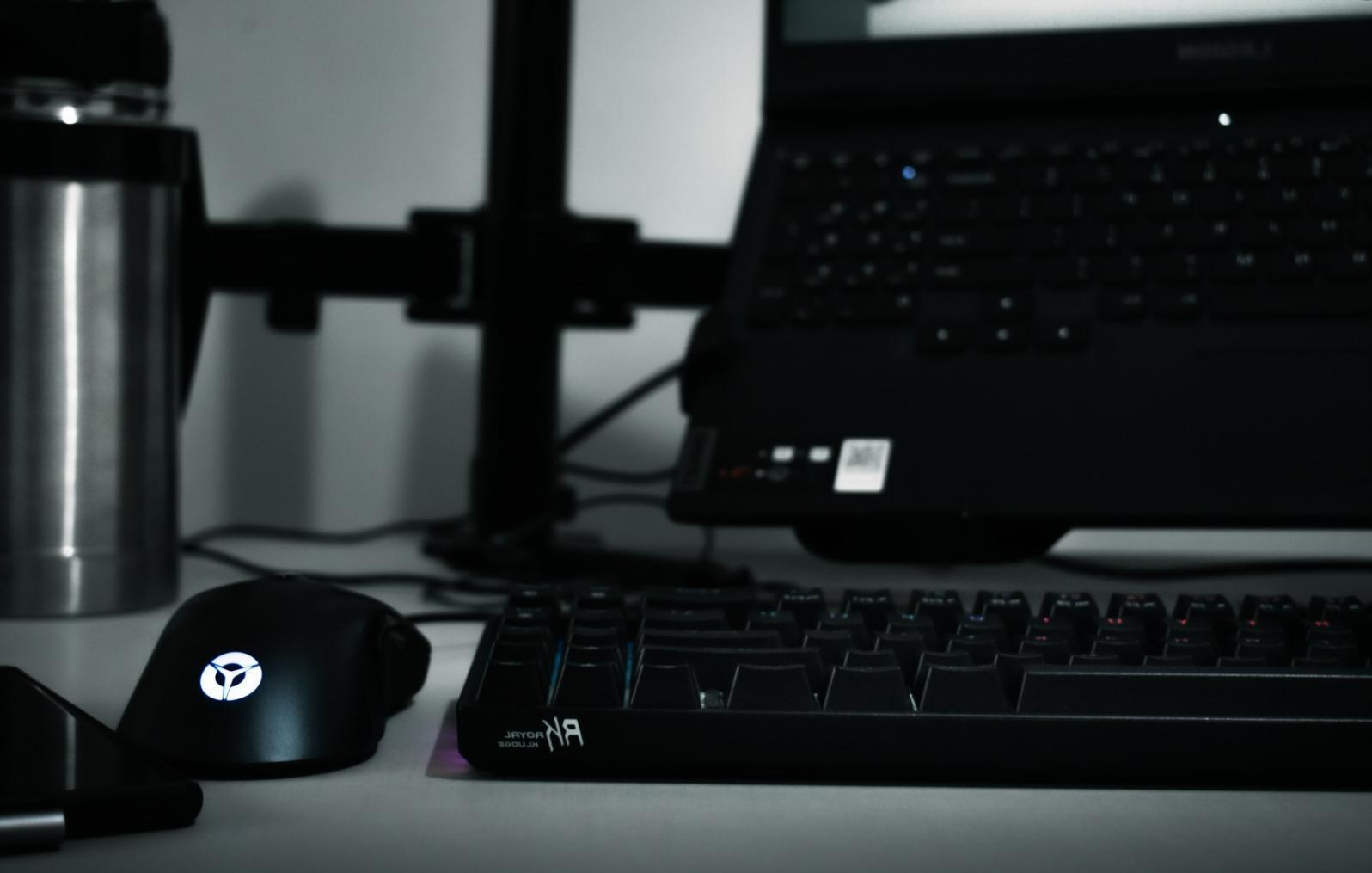 Modern office workspace with collaborative security team environment
